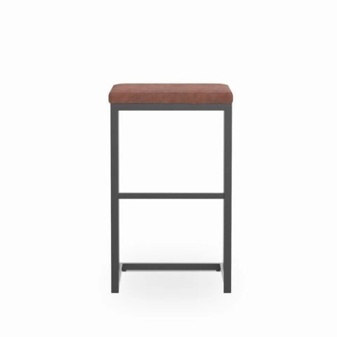 Boone Counter Height Stool - Grey, Antique Brown