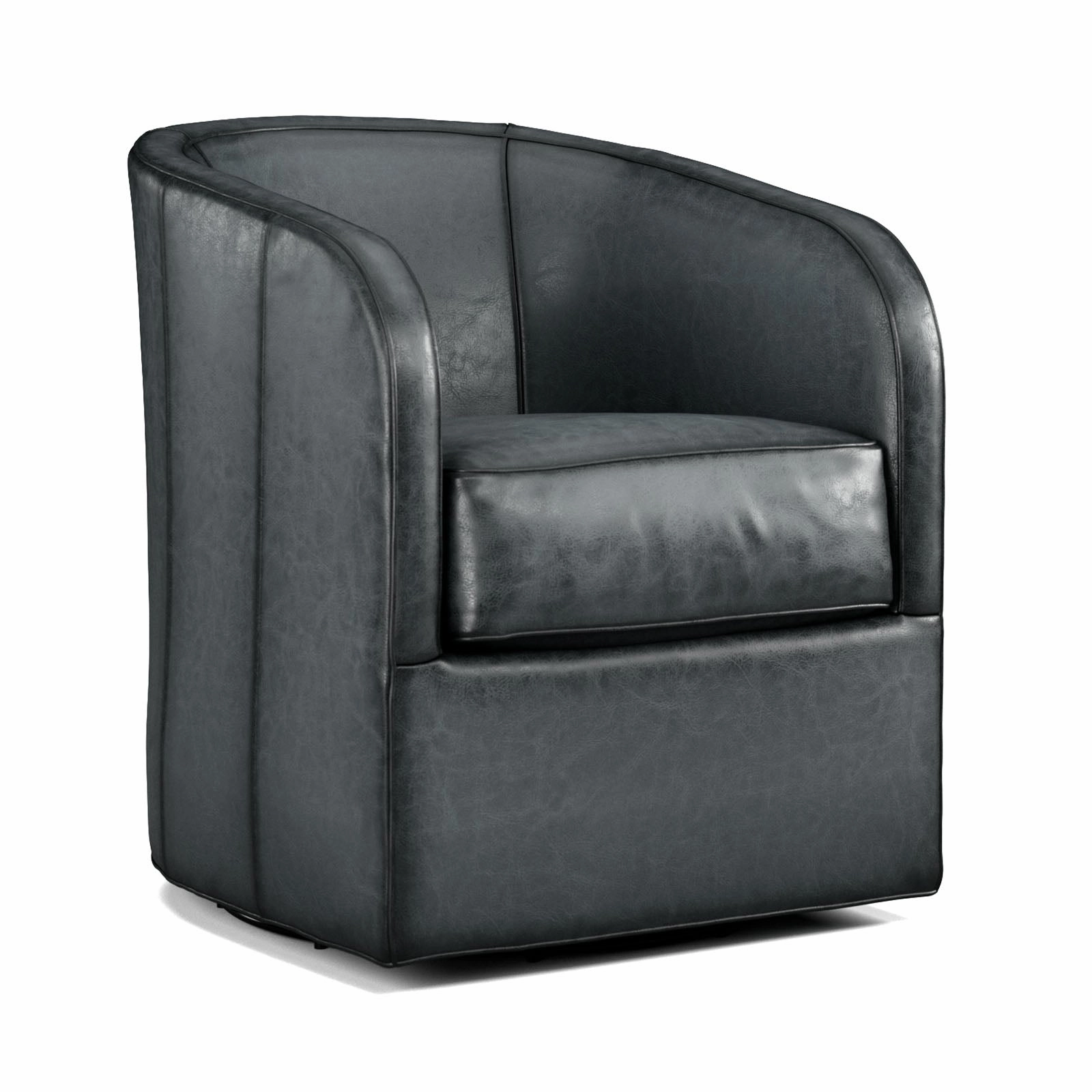 Boone Leather Swivel Chairs