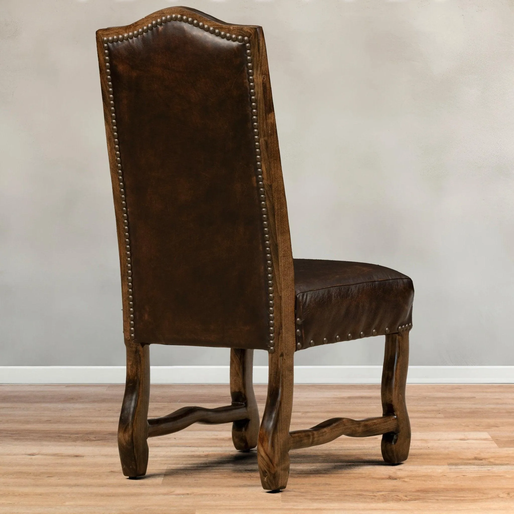 Boot Stitch Western Side Chair