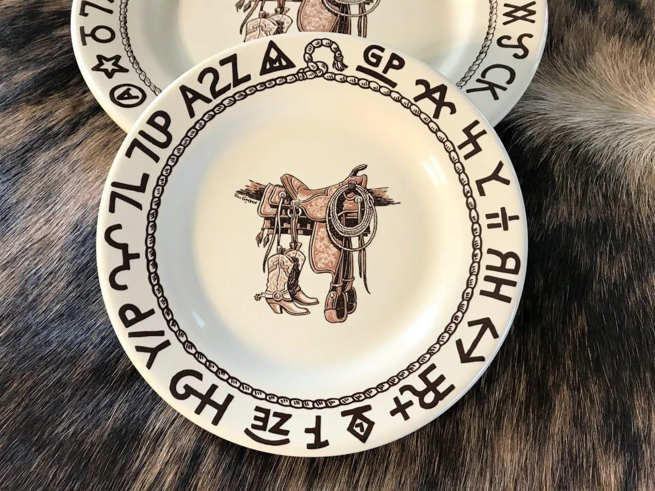 Boots & Brands Western China Dinnerware