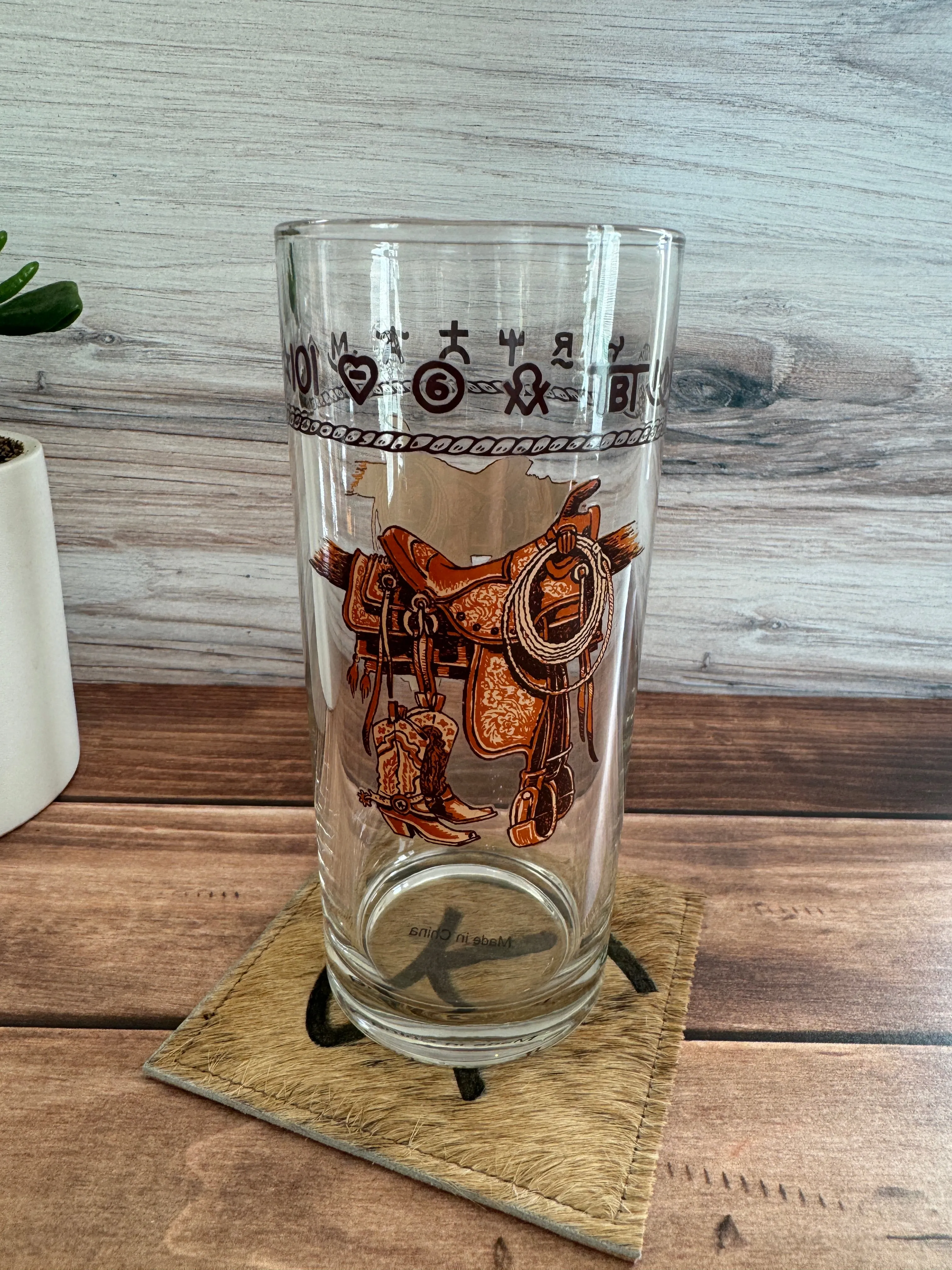 Boots & Saddle Western Glasses