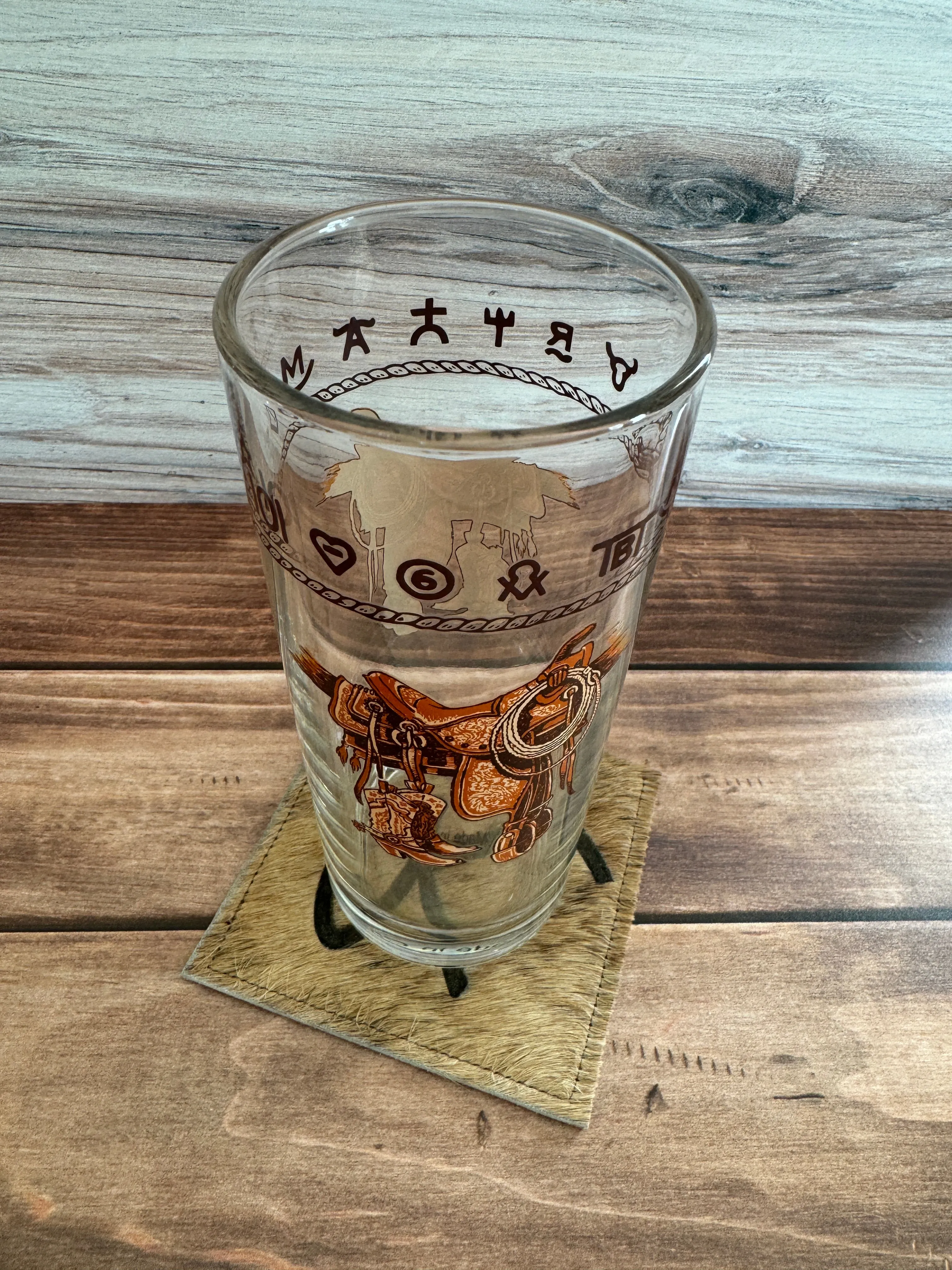 Boots & Saddle Western Glasses