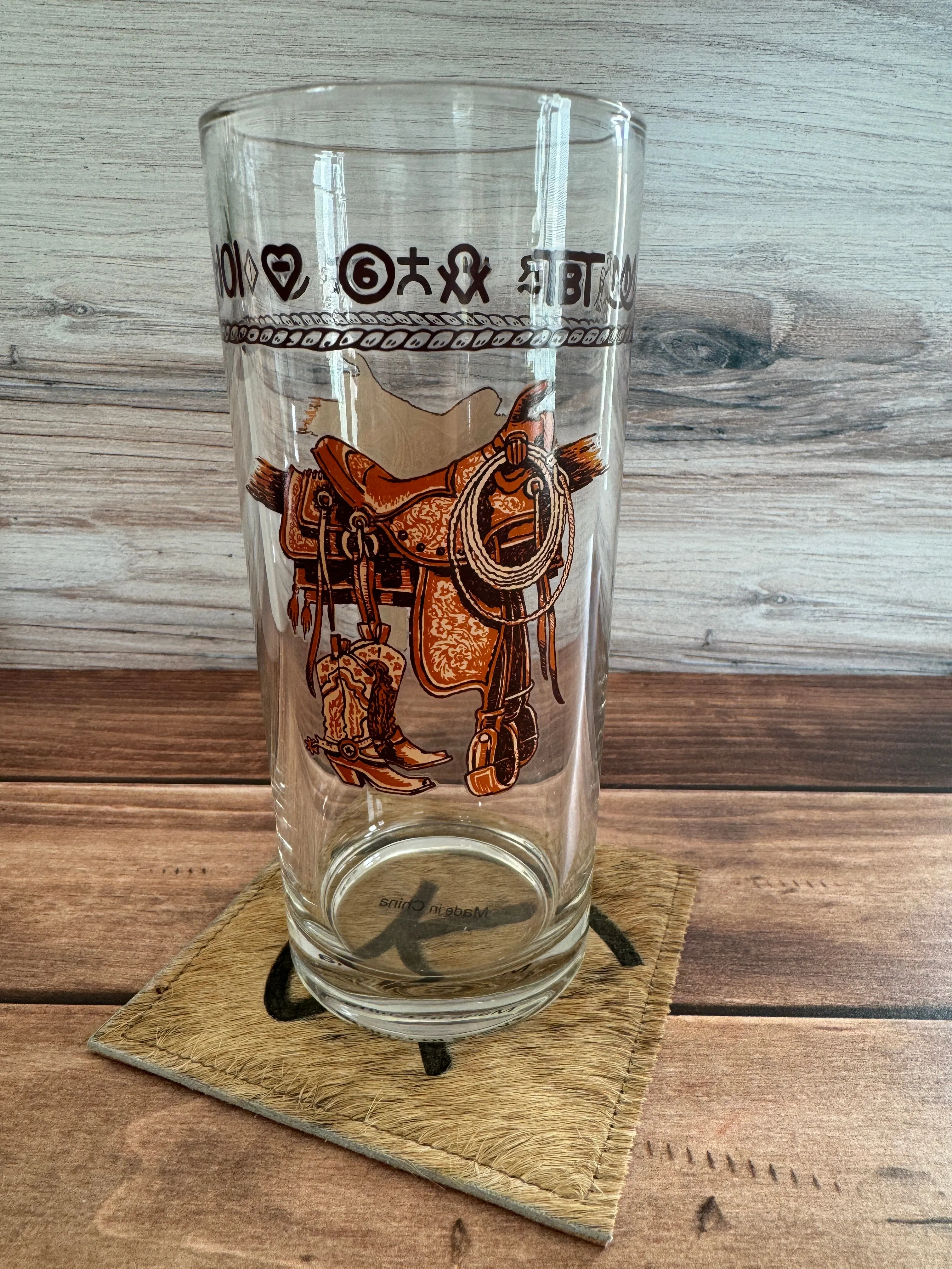 Boots & Saddle Western Glasses