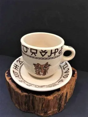 Boots and Brands Western Coffee Cup &/or Saucer toilet seat cover, slow close seat