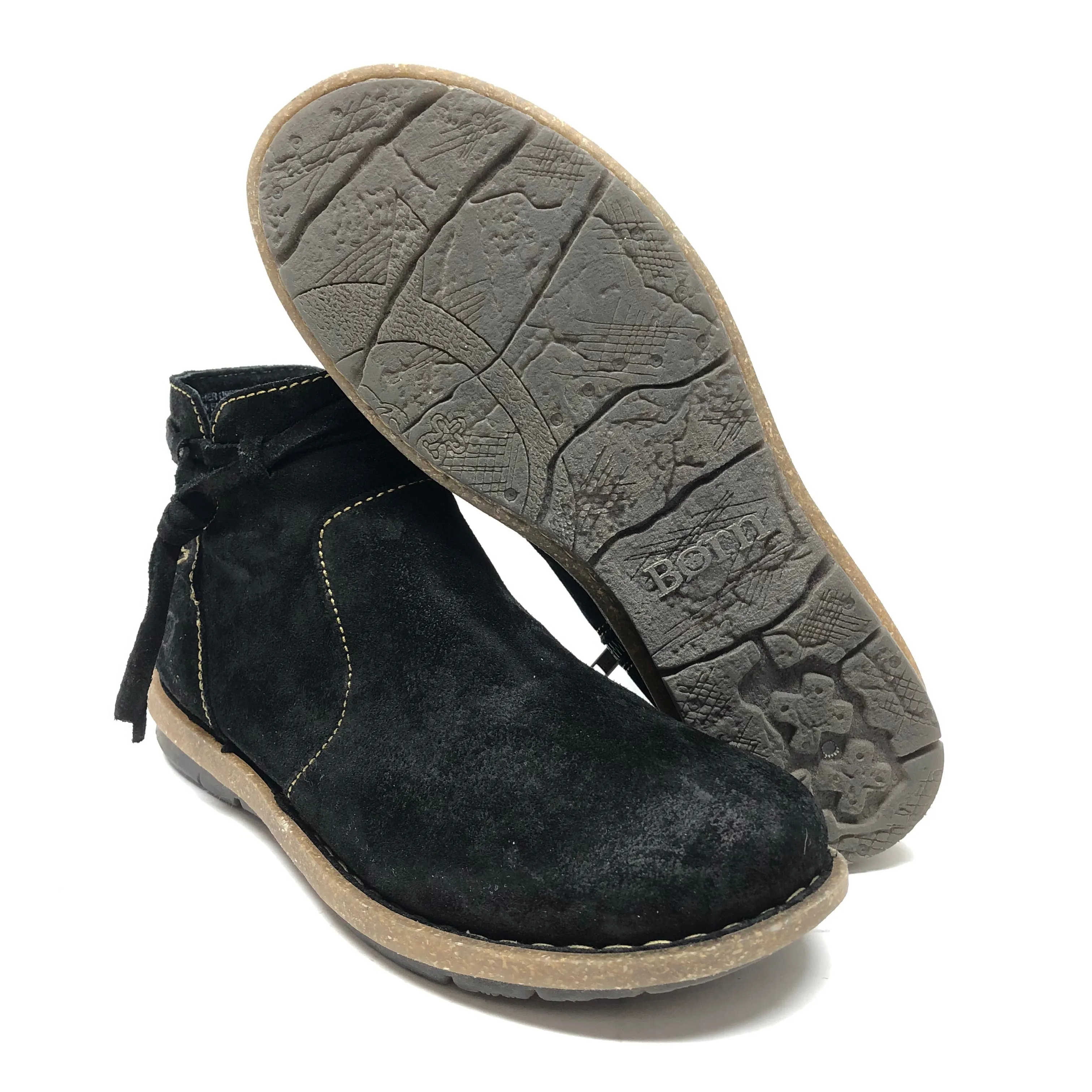 Boots Ankle Flats By Born In Black, Size: 8.5 born
