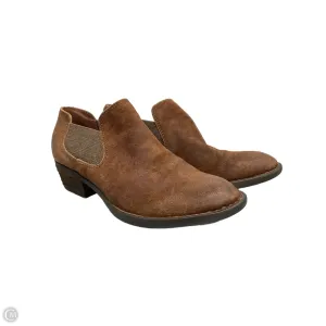 Boots Ankle Flats By Born In Brown, Size: 6 born