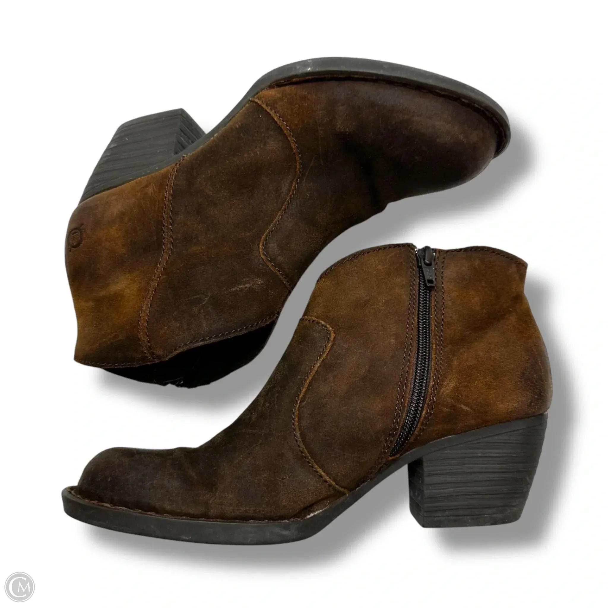 Boots Ankle Flats By Born In Brown, Size: 7.5 born