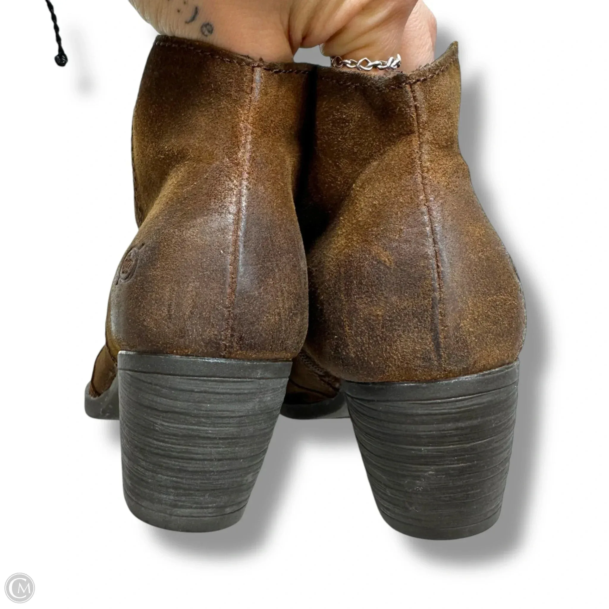 Boots Ankle Flats By Born In Brown, Size: 7.5 born