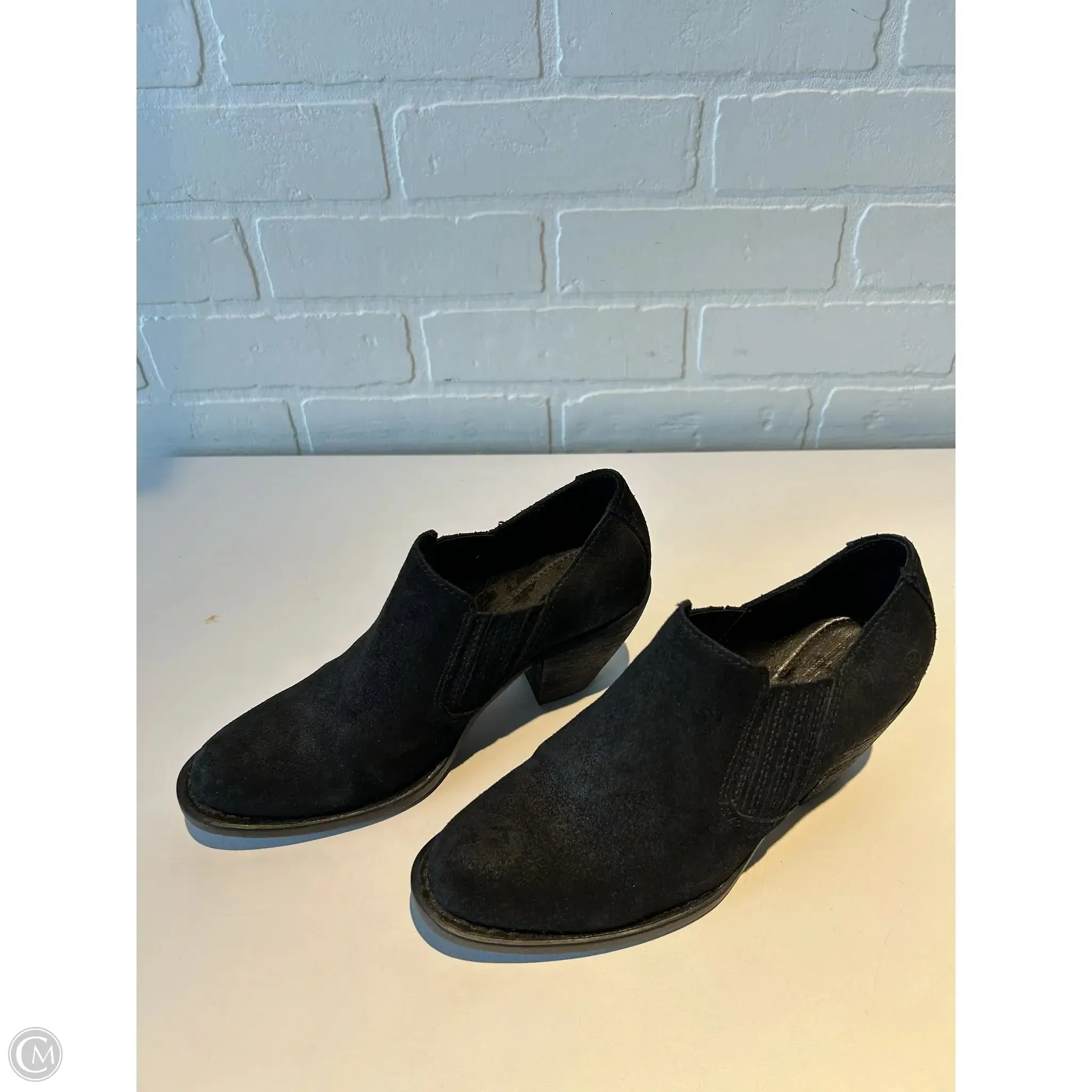 Boots Ankle Heels By Born In Black, Size: 6 born