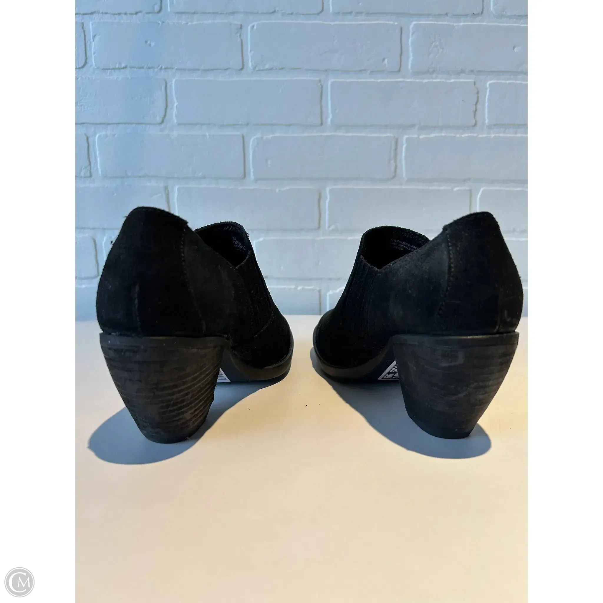 Boots Ankle Heels By Born In Black, Size: 6 born