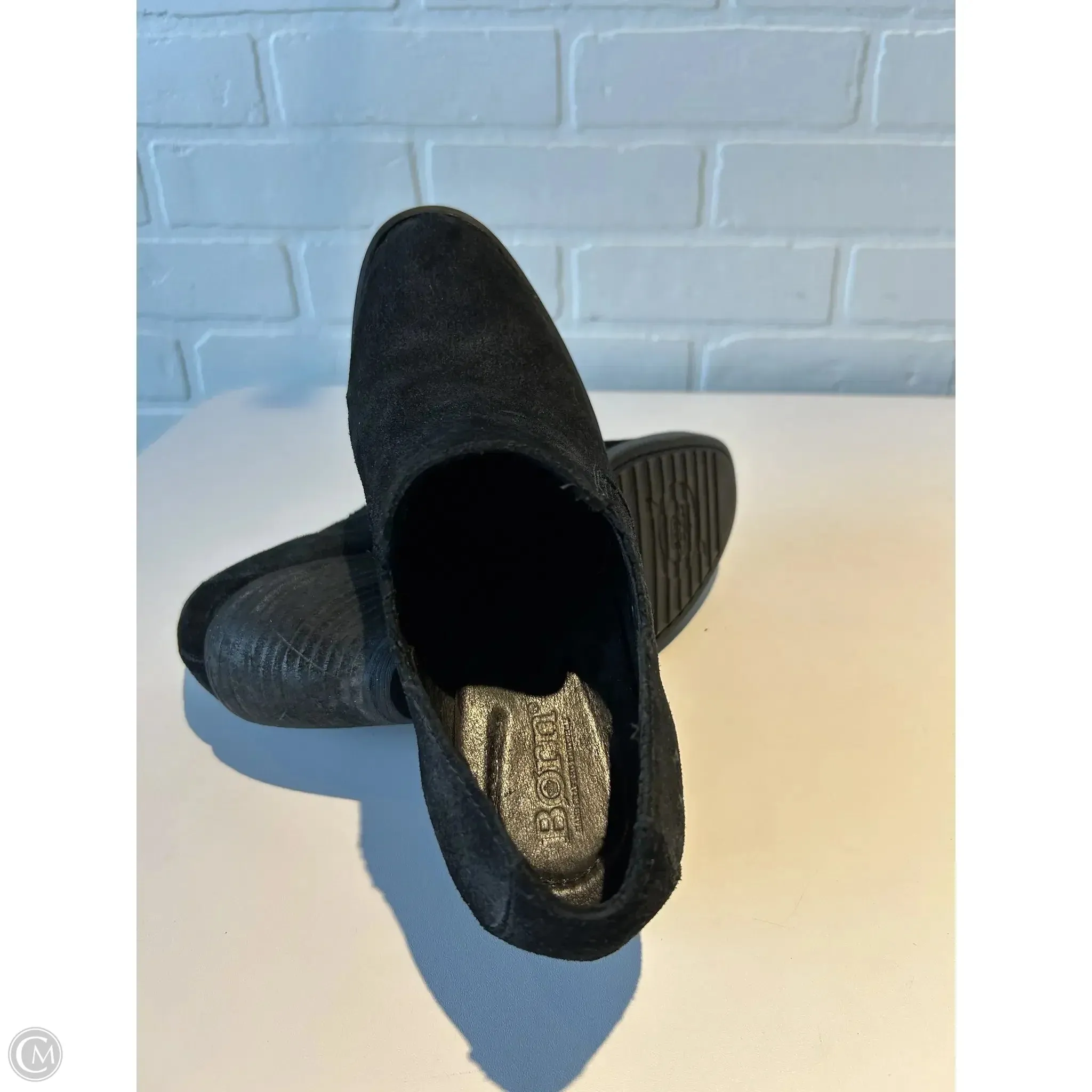 Boots Ankle Heels By Born In Black, Size: 6 born