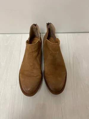 Boots Ankle Heels By Born In Brown, Size: 6.5 born