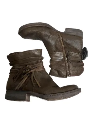 Boots Ankle Heels By Born In Brown, Size: 6.5 born
