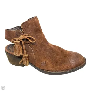 Boots Ankle Heels By Born In Brown, Size: 9 born