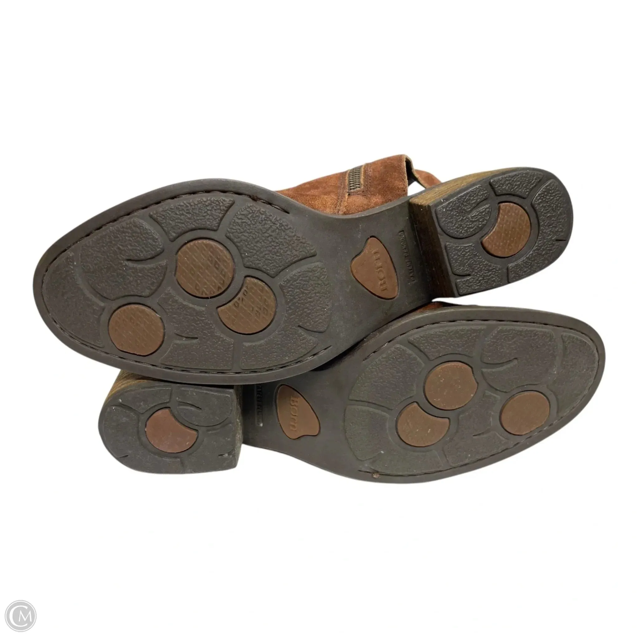 Boots Ankle Heels By Born In Brown, Size: 9 born