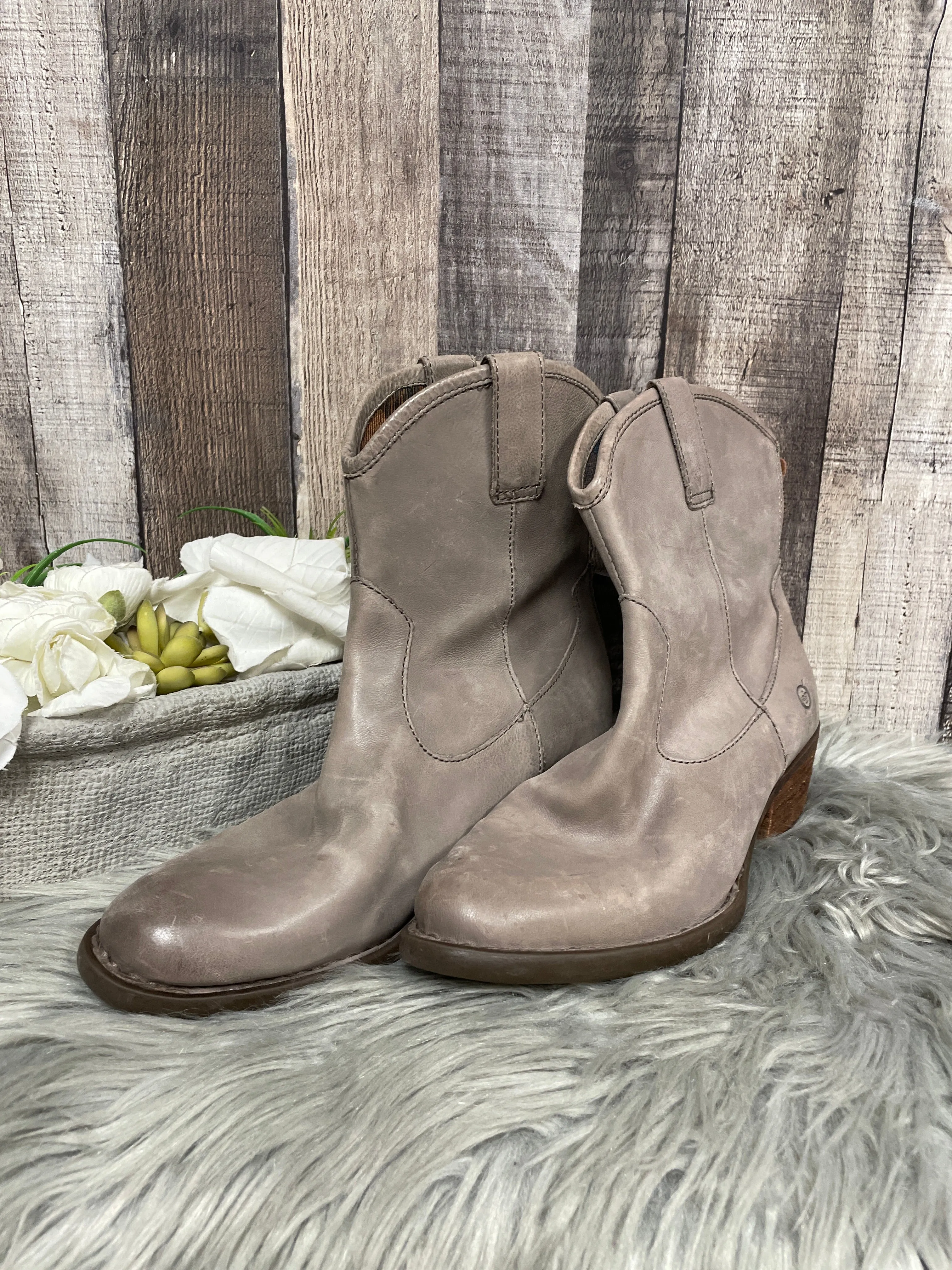 Boots Ankle Heels By Born In Tan, Size: 7 born