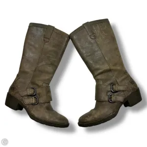 Boots Knee Flats By Born In Brown, Size: 7.5 born