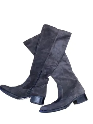 Boots Knee Flats By Born In Grey, Size: 9.5 born