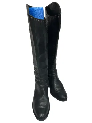 Boots Leather By Born In Black, Size: 7 born