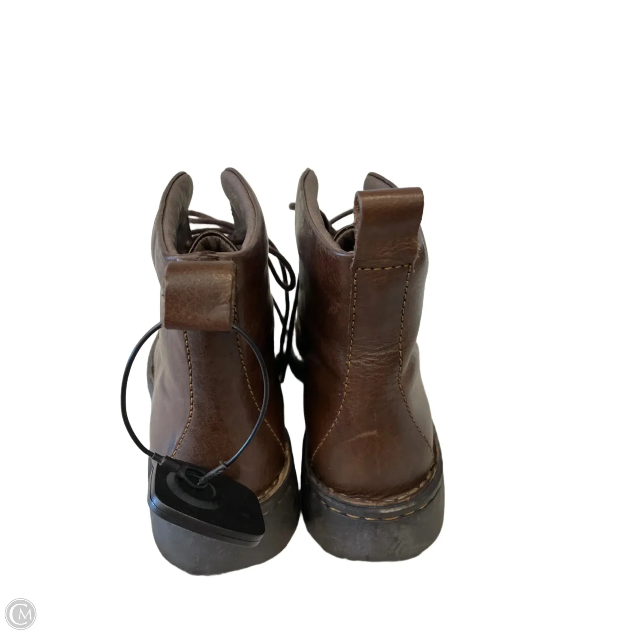Boots Leather By Born In Brown, Size: 8.5 born