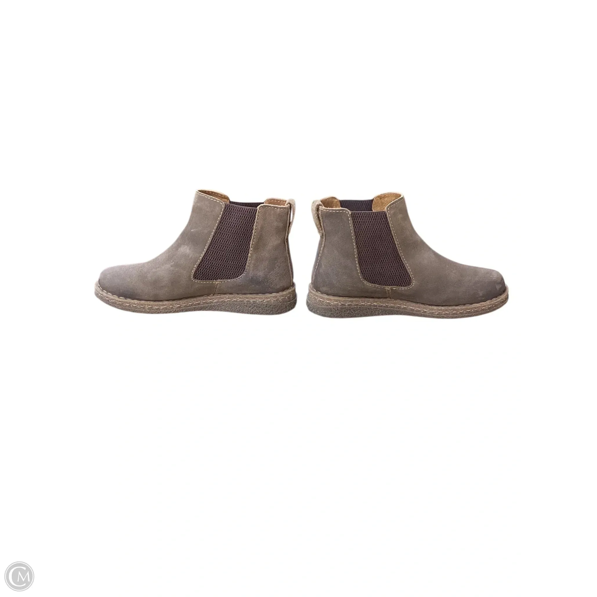 Boots Leather By Born In Brown, Size: 9 born