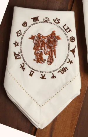 Boots, Saddle & Brands Cloth Napkins blender, kitchen appliance