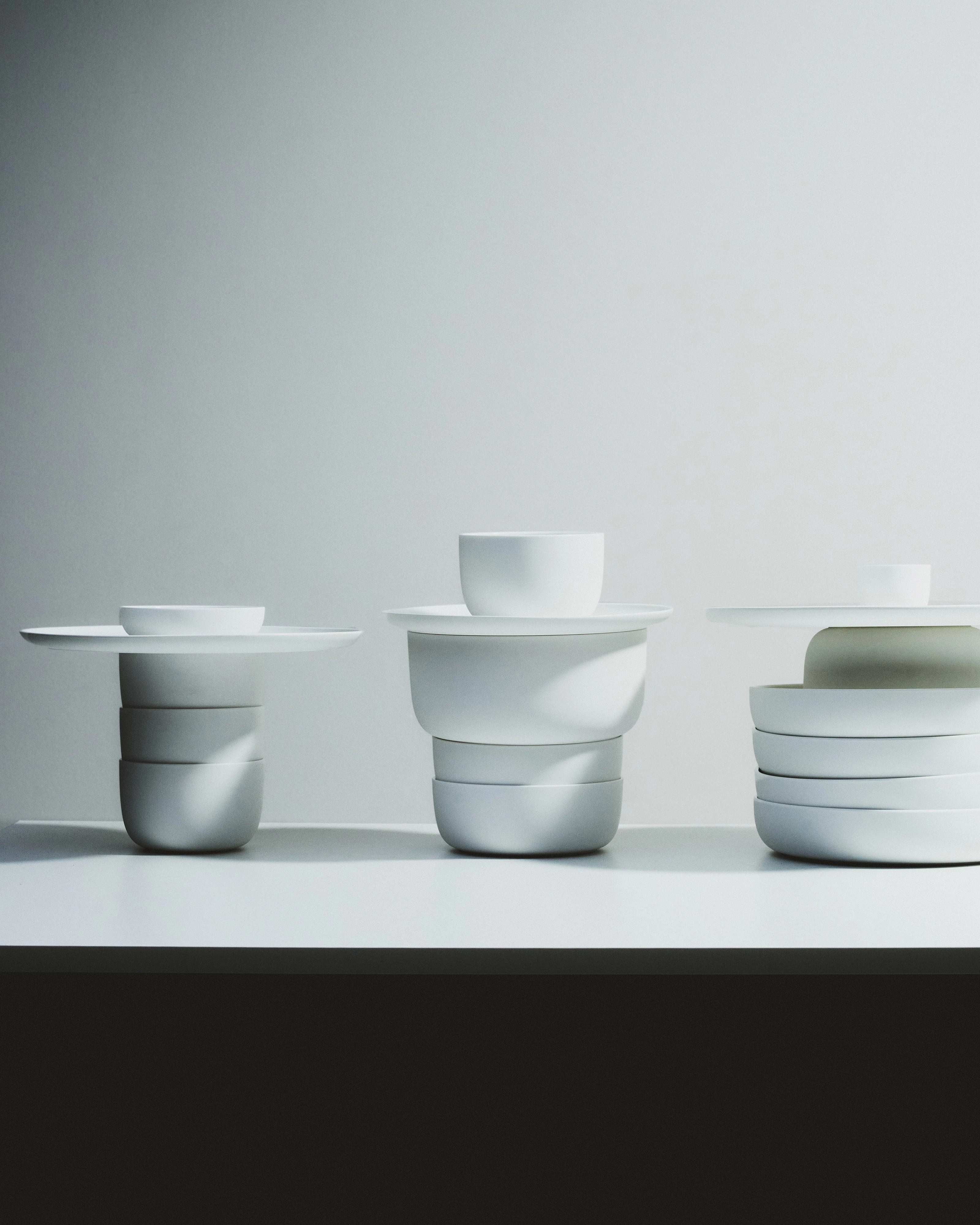 Bowl deep L white Base