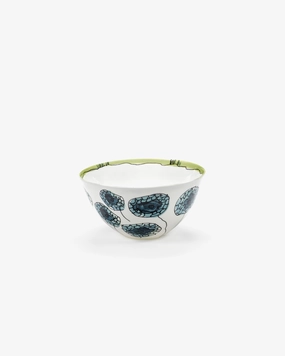 Bowl L Anemone vaniglia Midnight Flowers