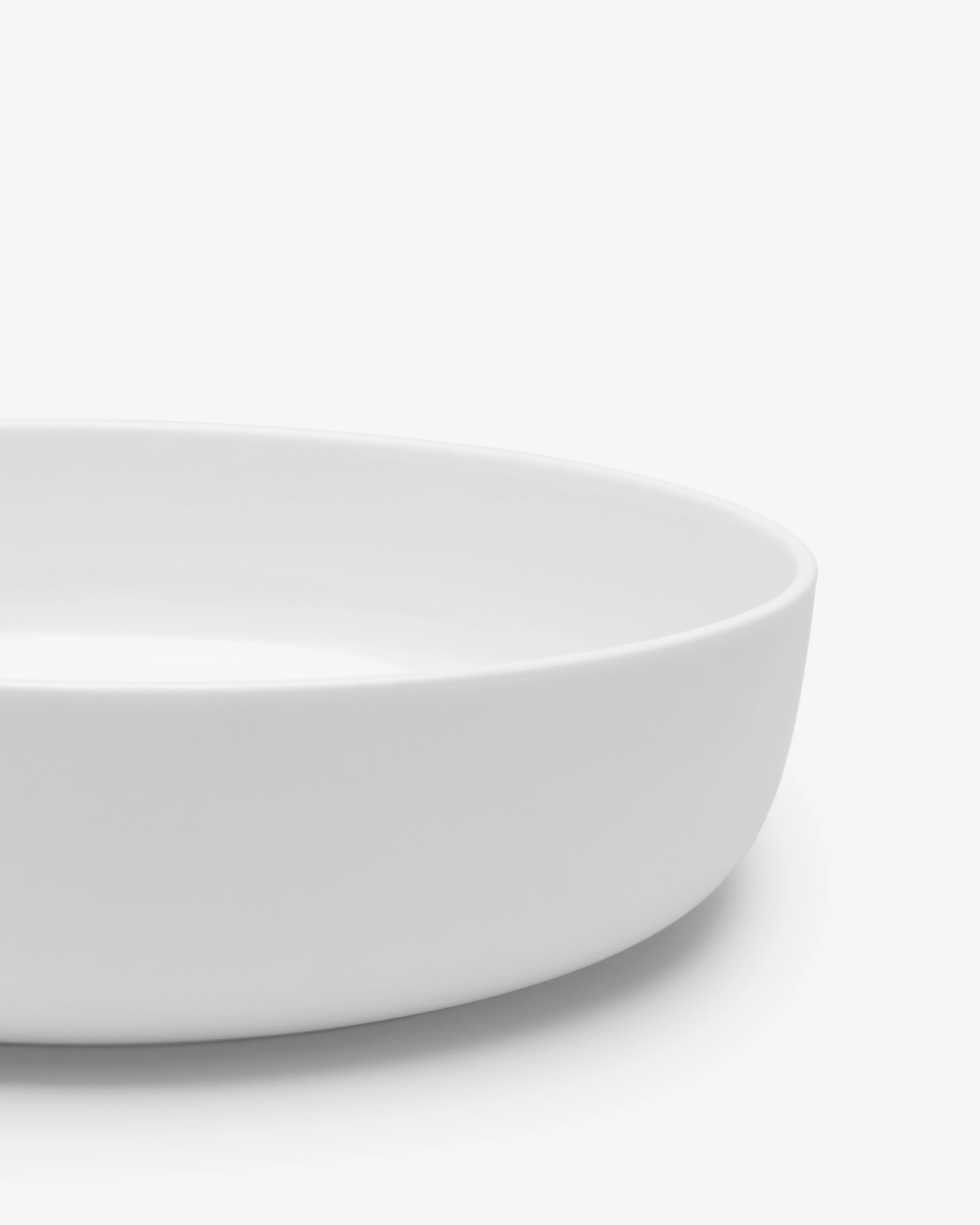 Bowl low L white Base