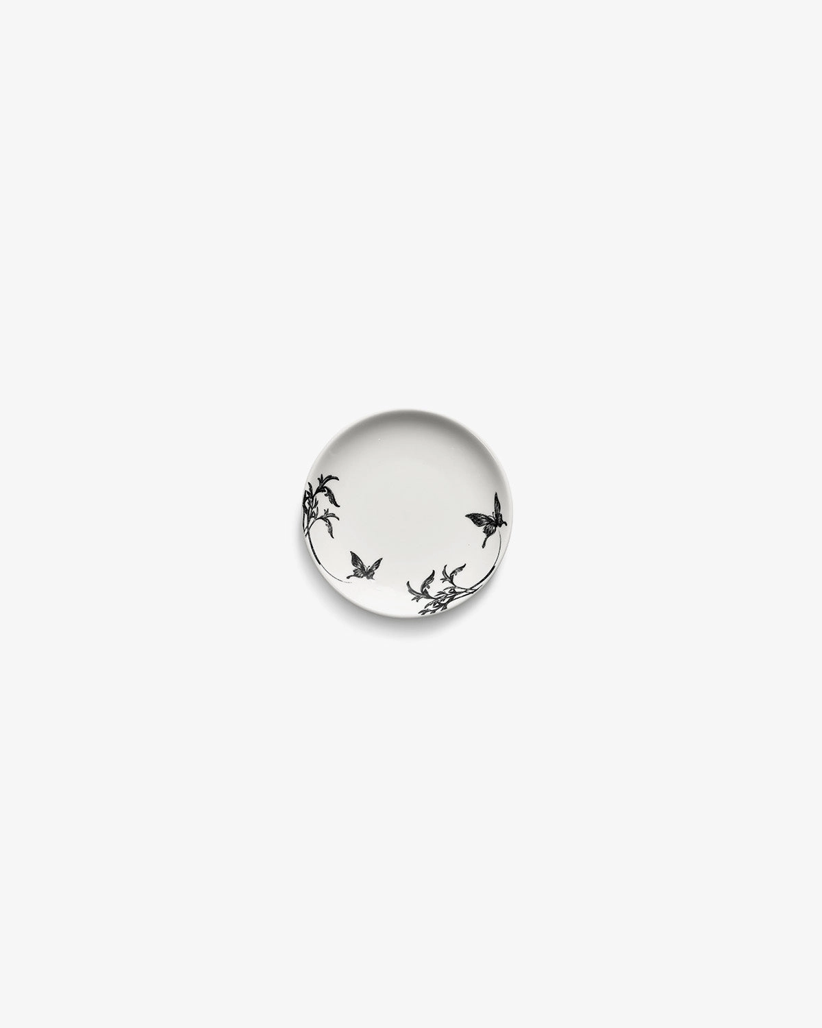 Bowl low S butterfly ballet white - black Unity