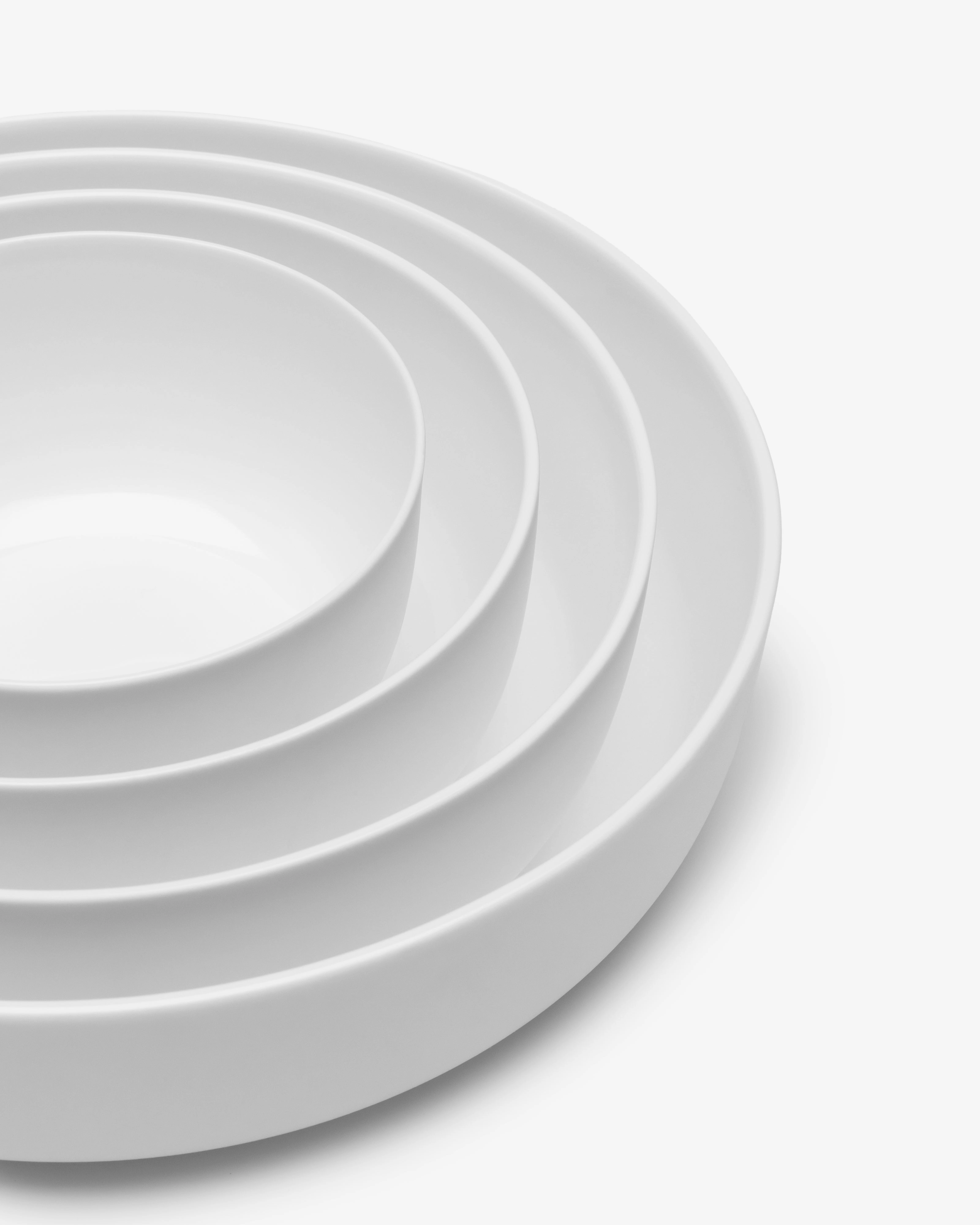 Bowl low S white Base