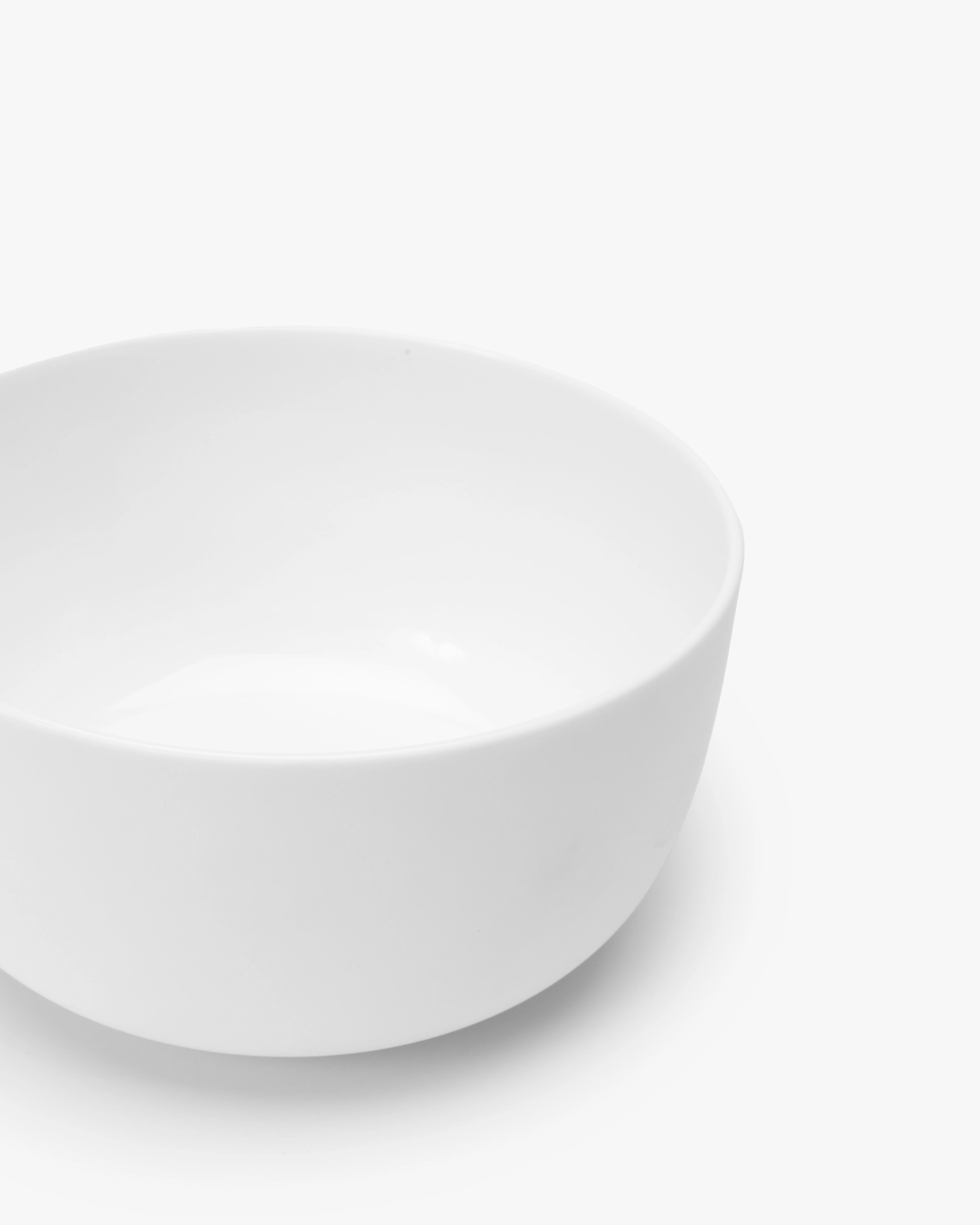 Bowl low S white Base