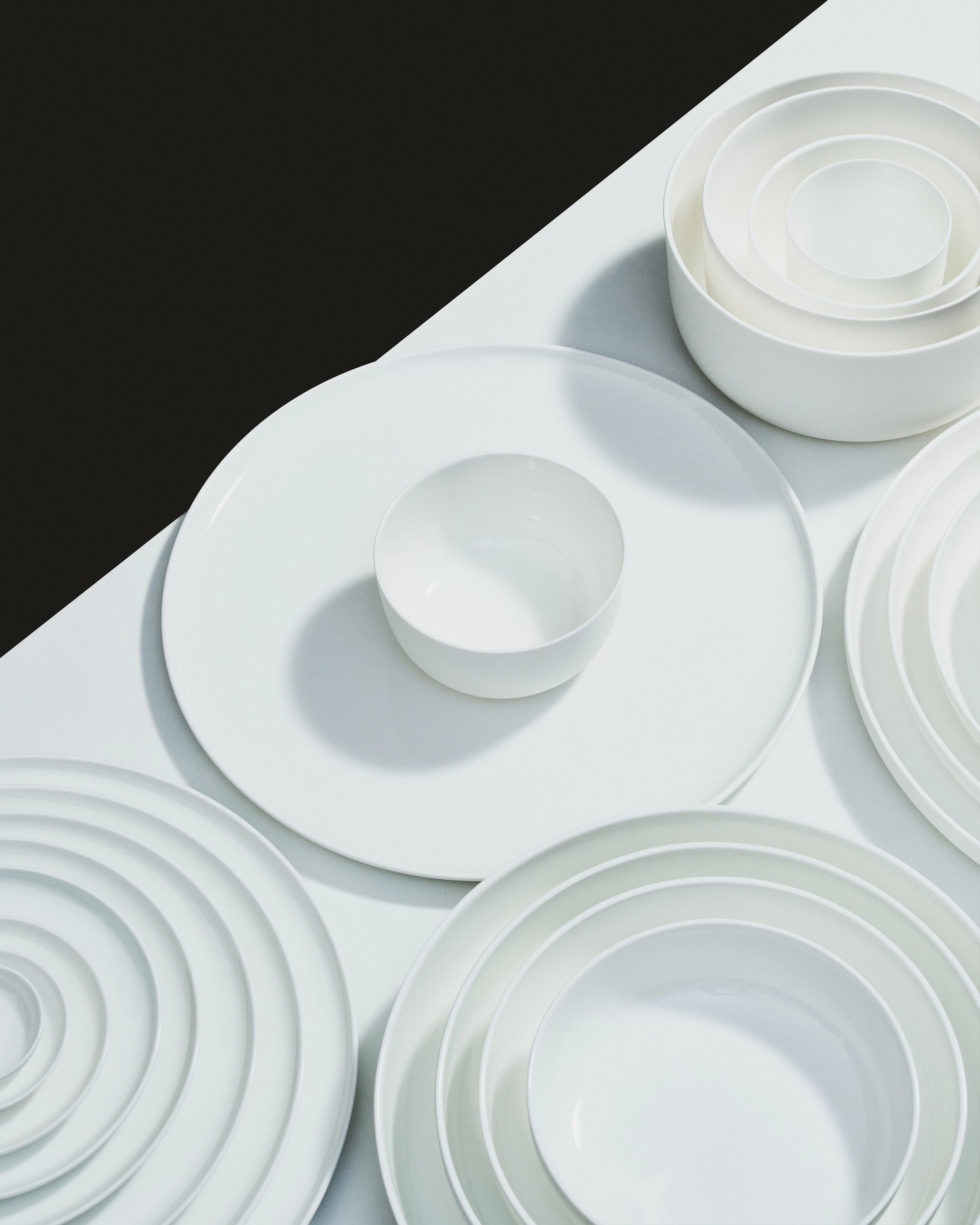 Bowl low S white Base