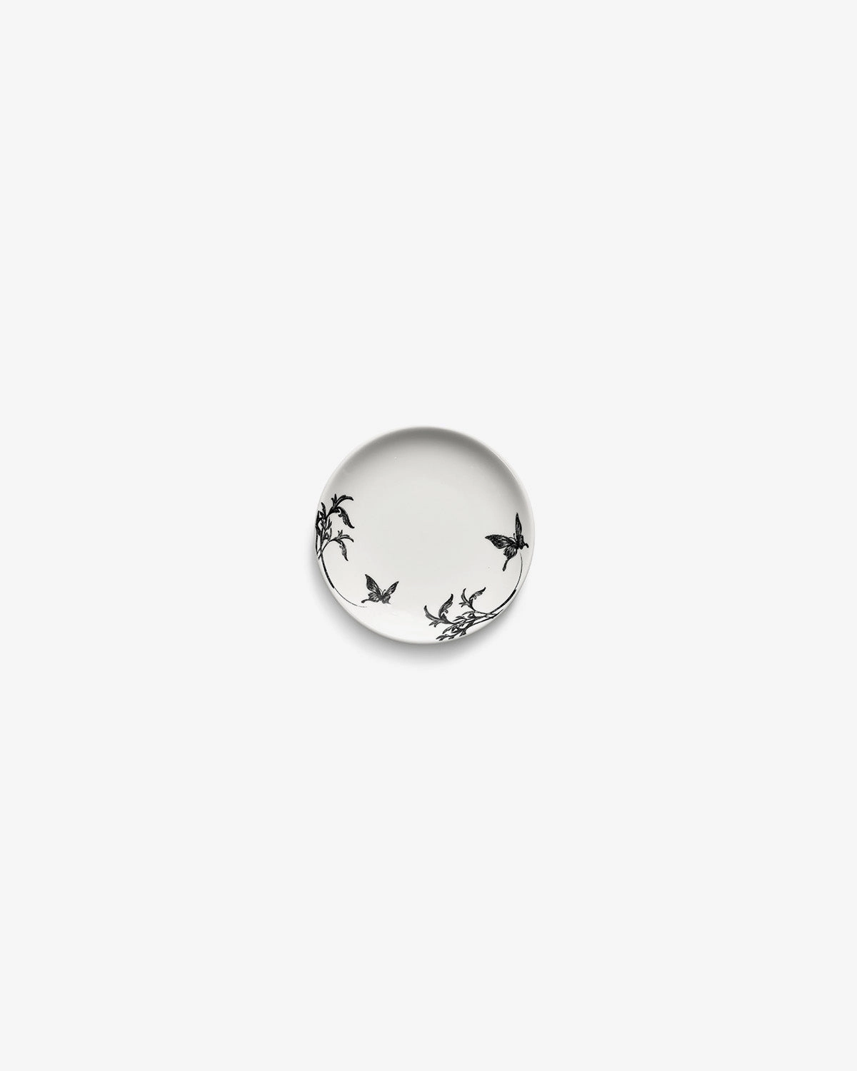 Bowl low XS butterfly ballet white - black Unity