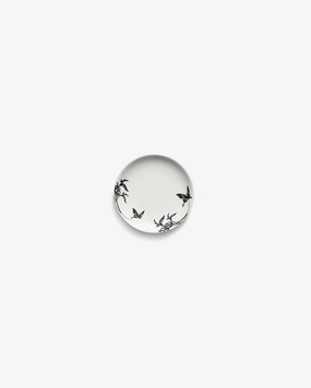 Bowl low XS butterfly ballet white - black Unity