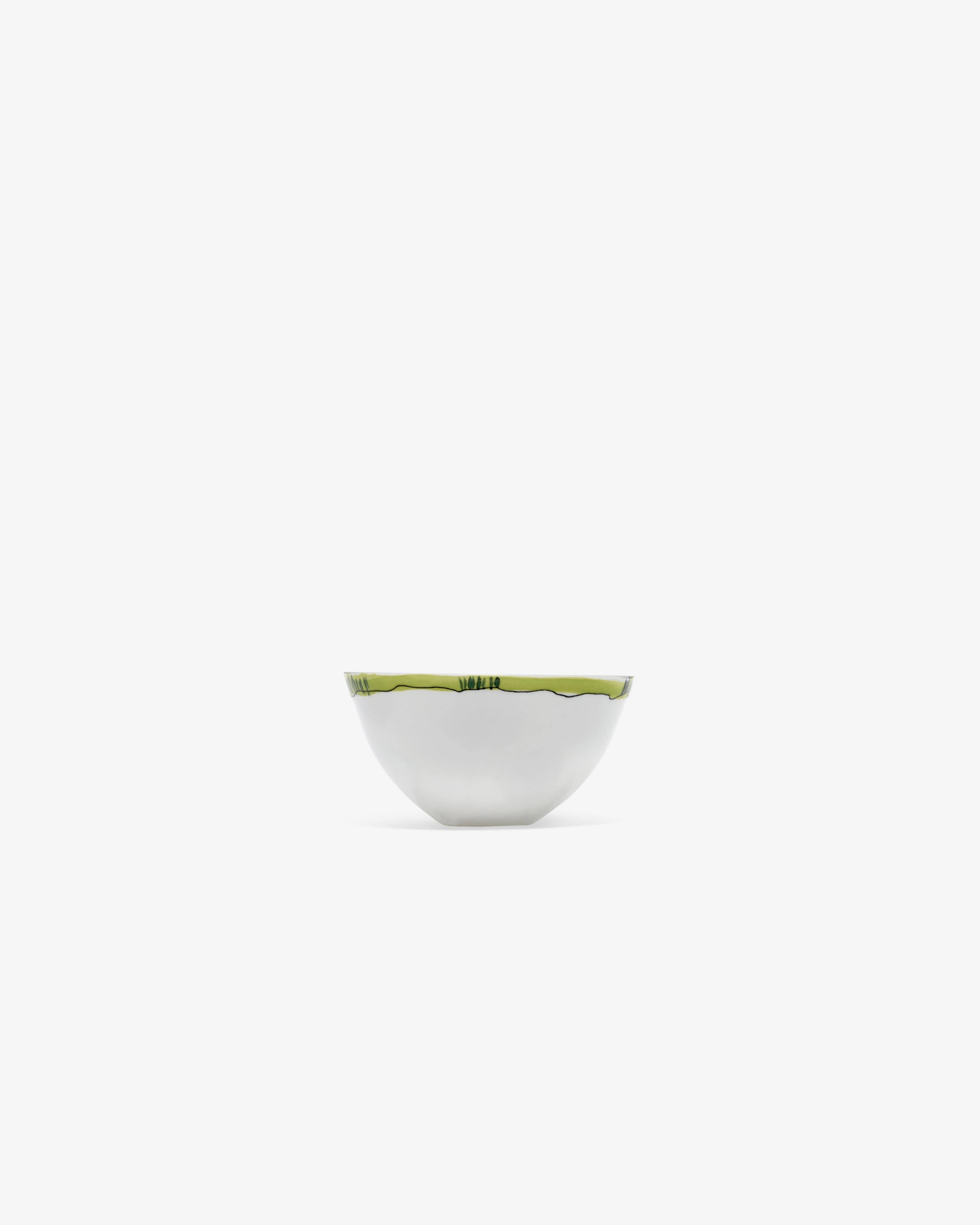 Bowl S Anemone vaniglia Midnight Flowers
