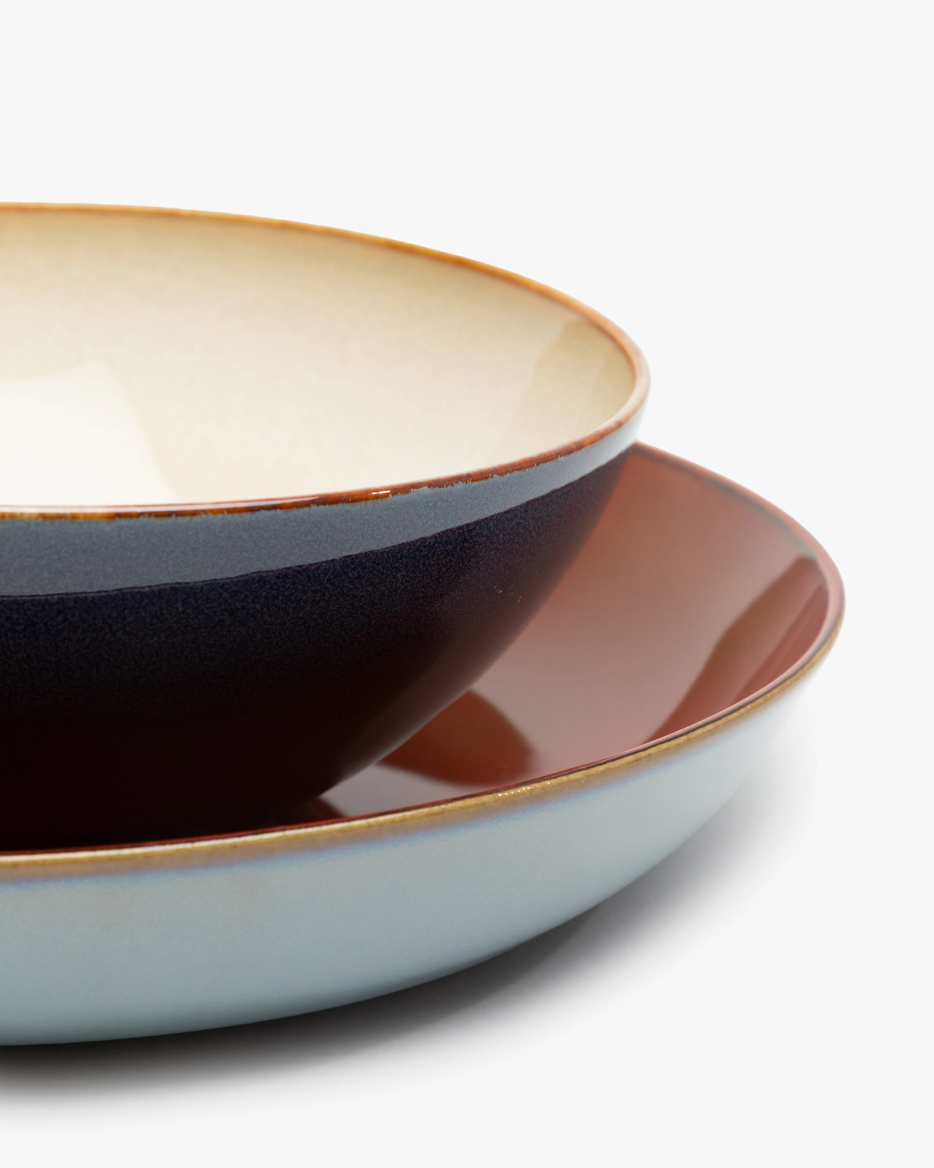 Bowl XL misty gray/dark blue Terres de rves