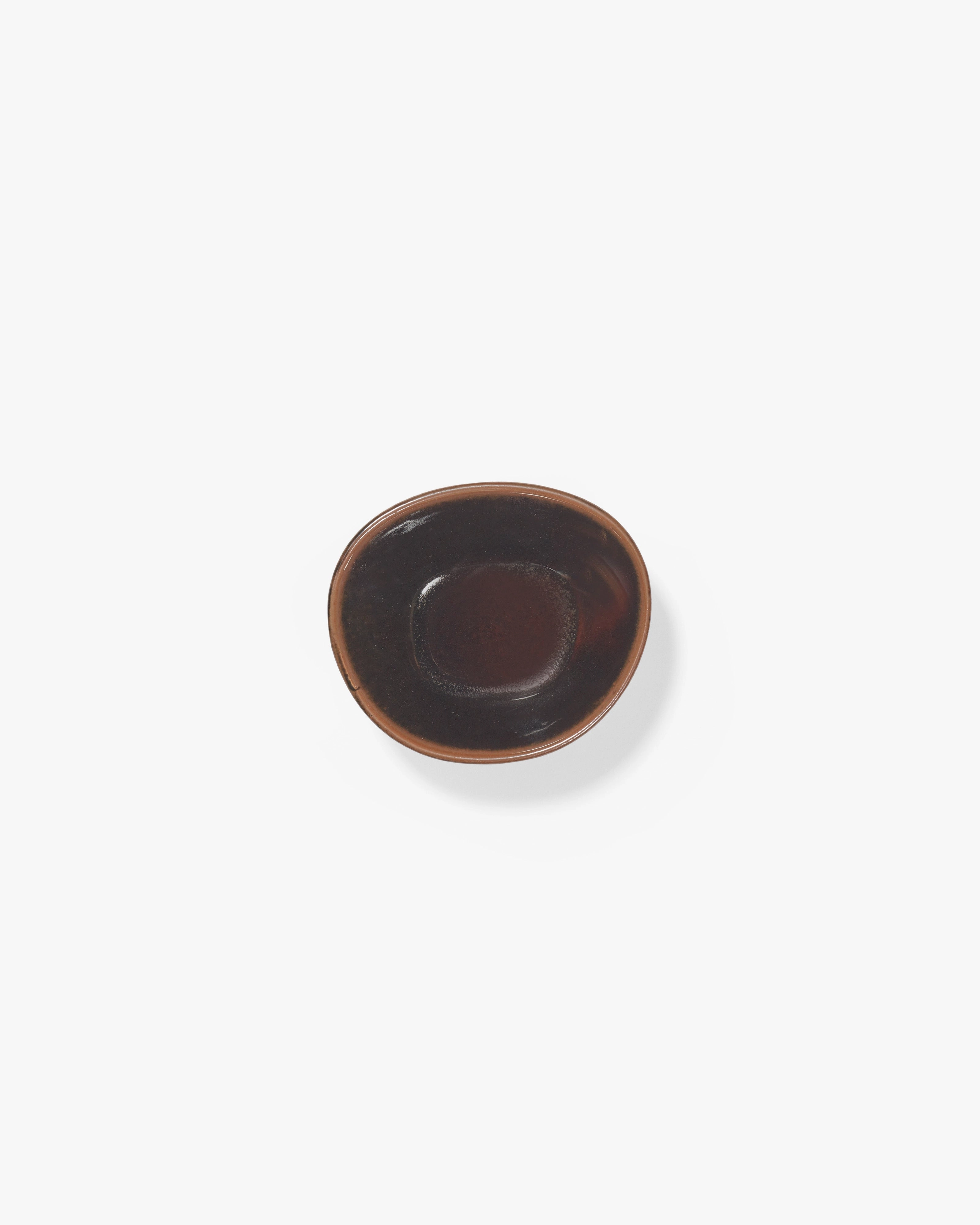 Bowl XS dark brown Out of lines