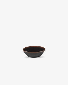 Bowl XS dark brown Out of lines