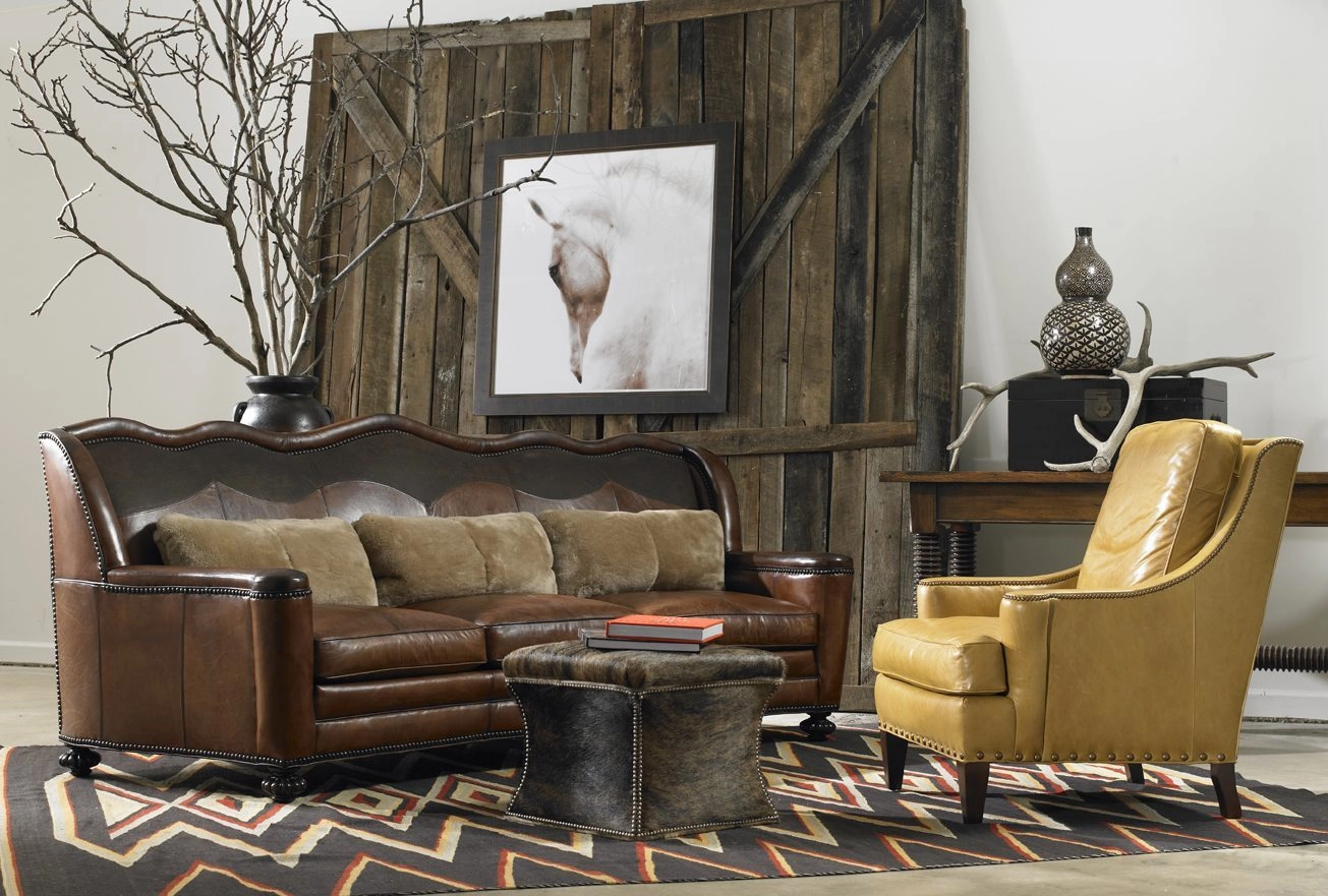 Bozeman Luxury Leather Sofa
