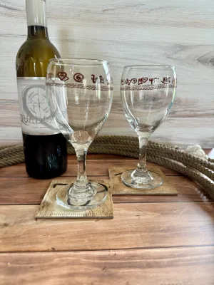 Branded Western Wine Glasses toilet seat cover, slow close seat