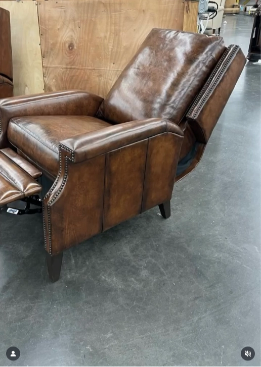 Brando Saddle Leather Recliner