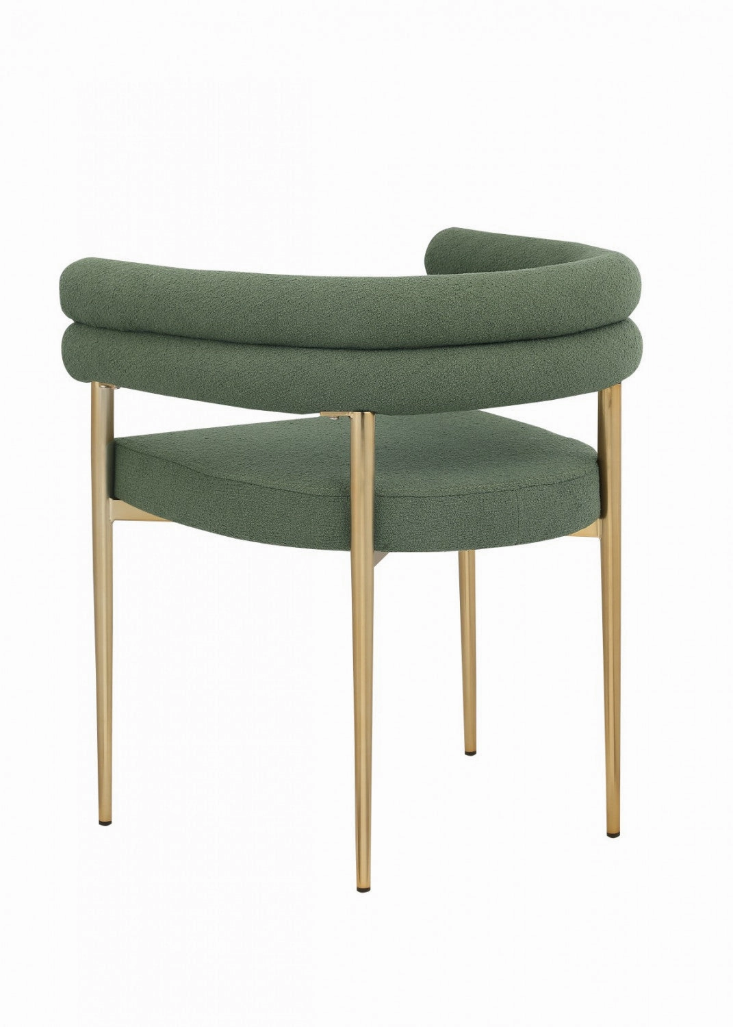 Brantley Dining Chair - Green/Gold - Set of Two