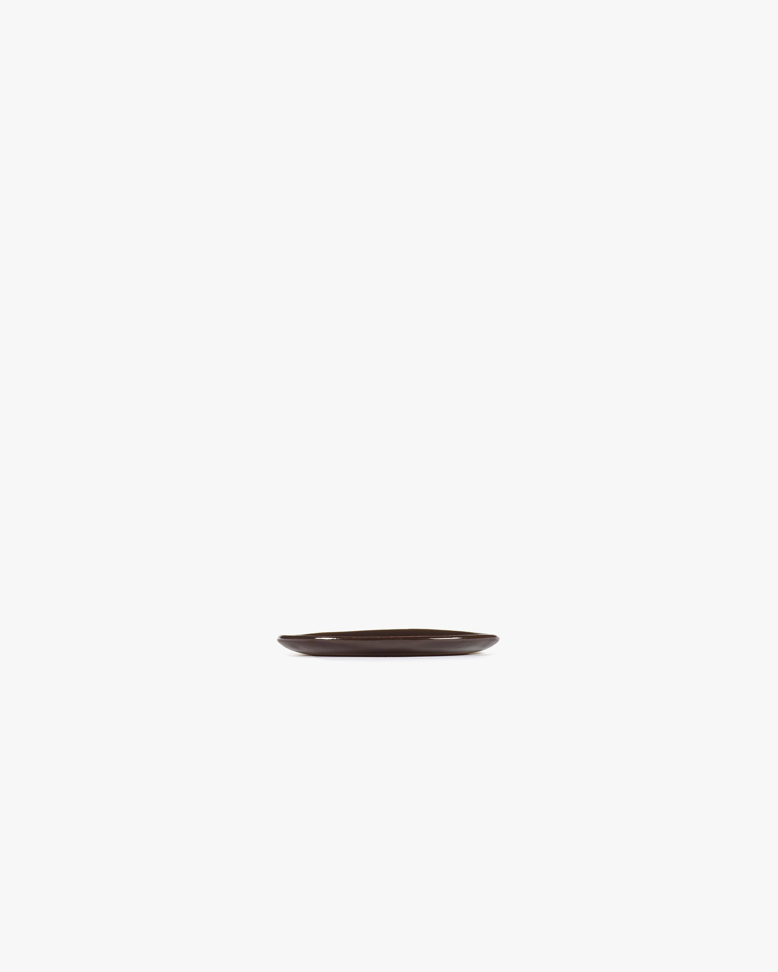 Bread plate ebony La Mre