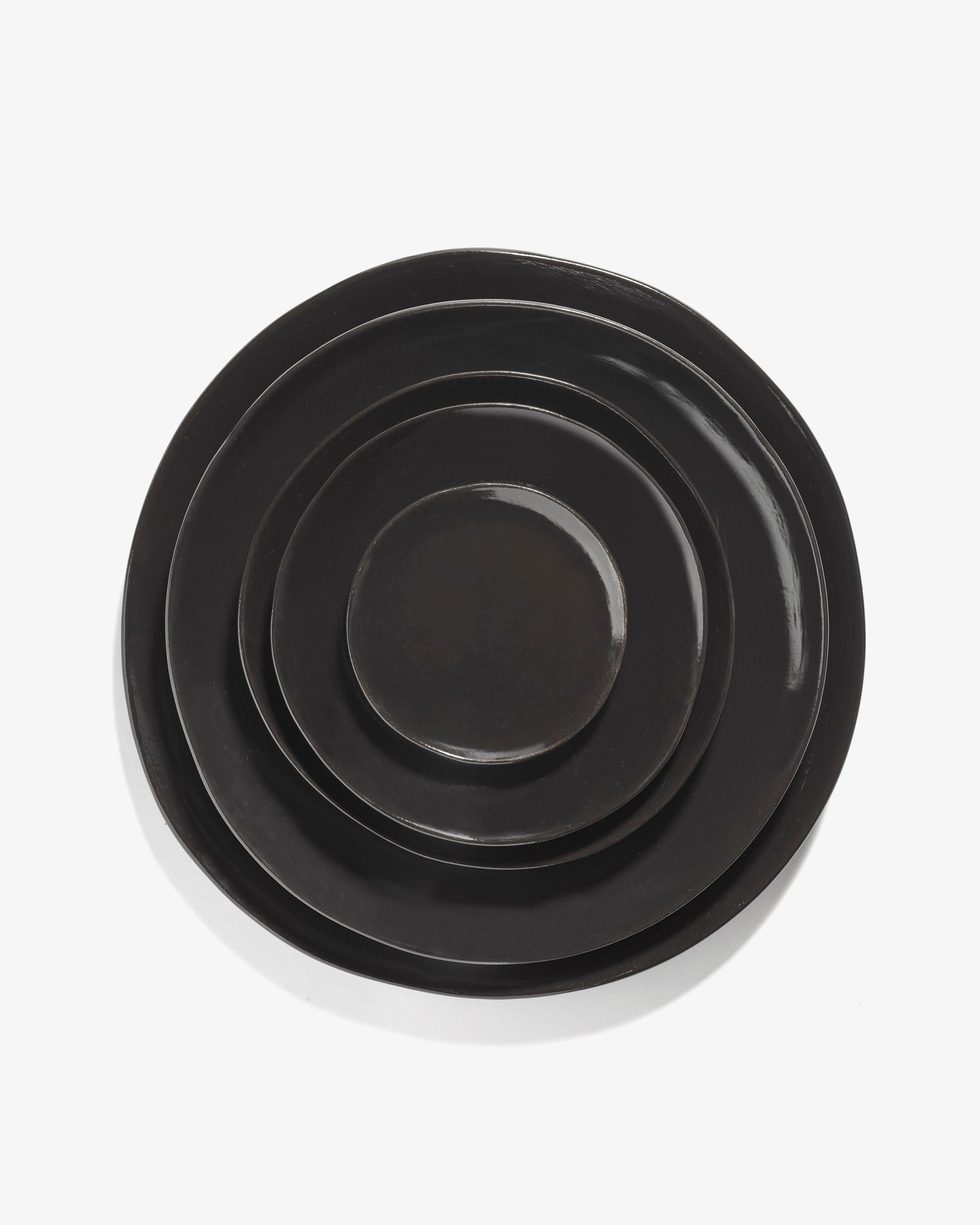 Bread plate ebony La Mre