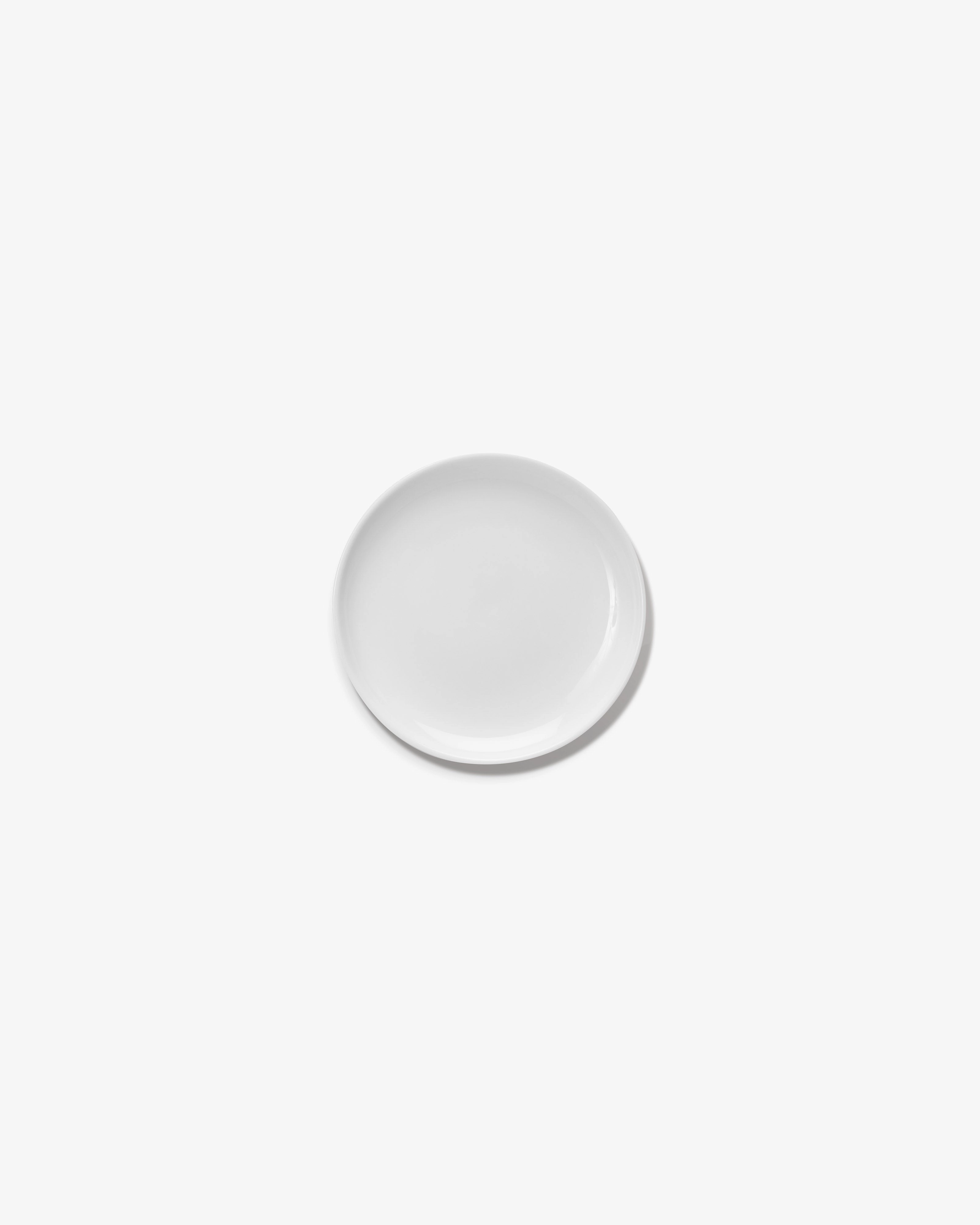 Bread plate low white Base