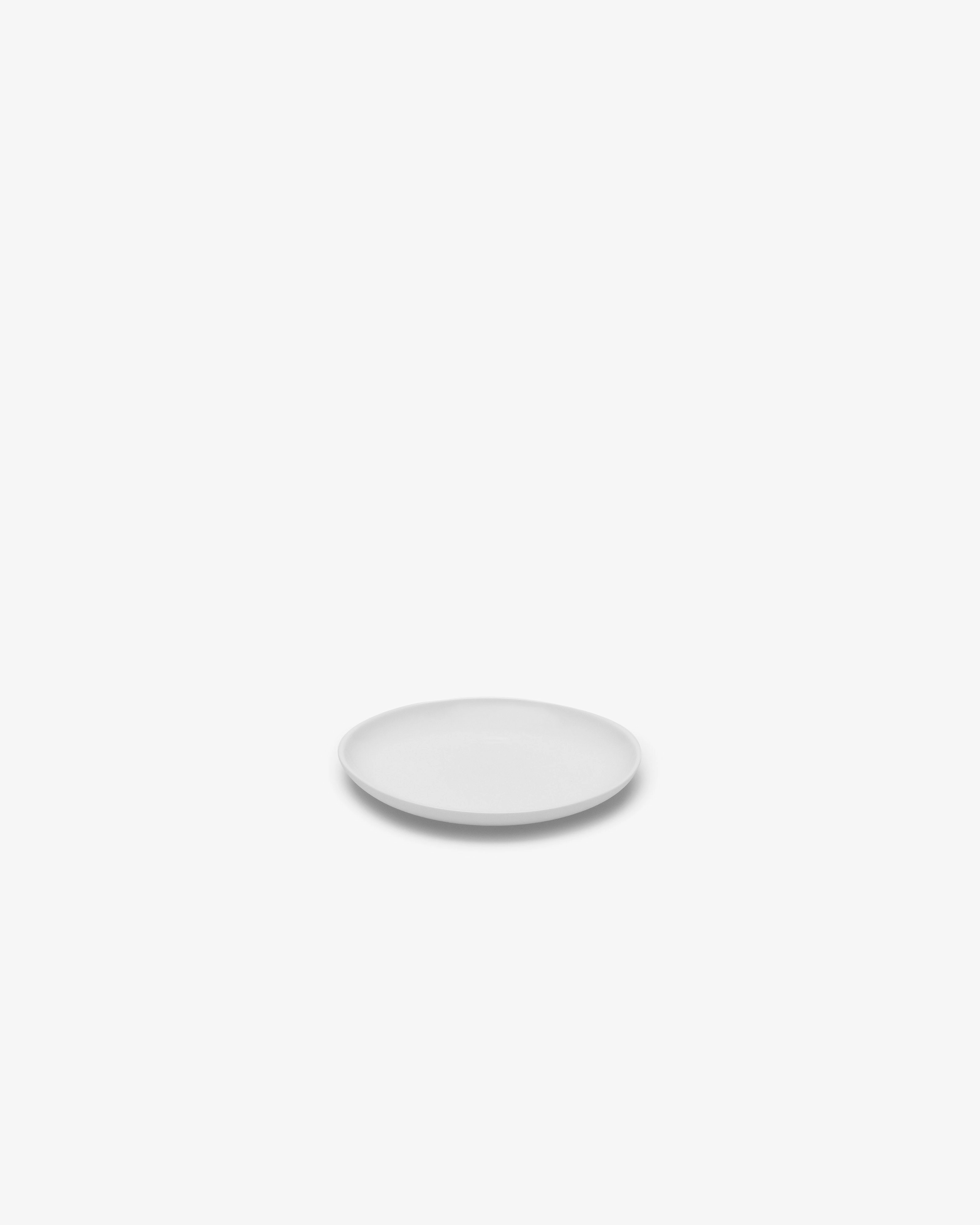 Bread plate low white Base