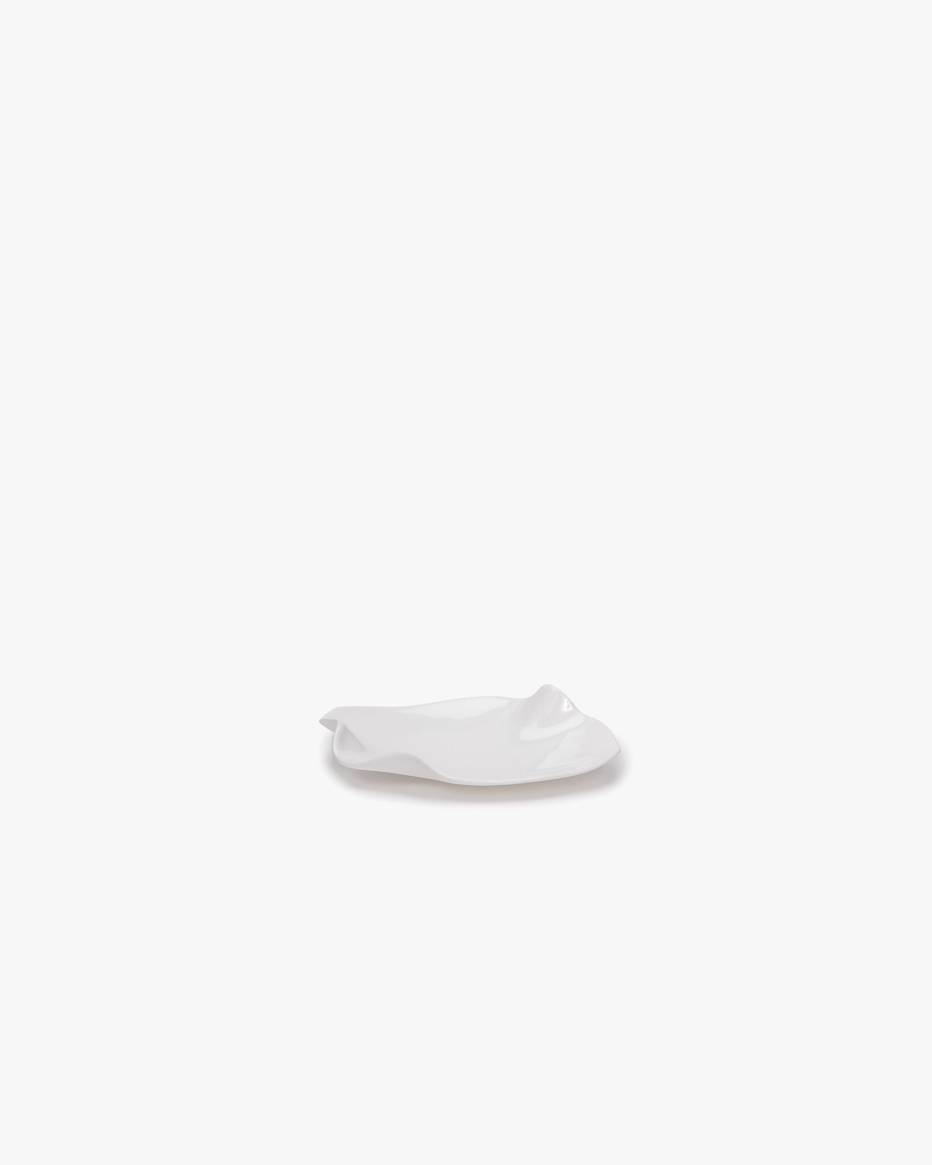 Bread plate Sara III round white Perfect Imperfection