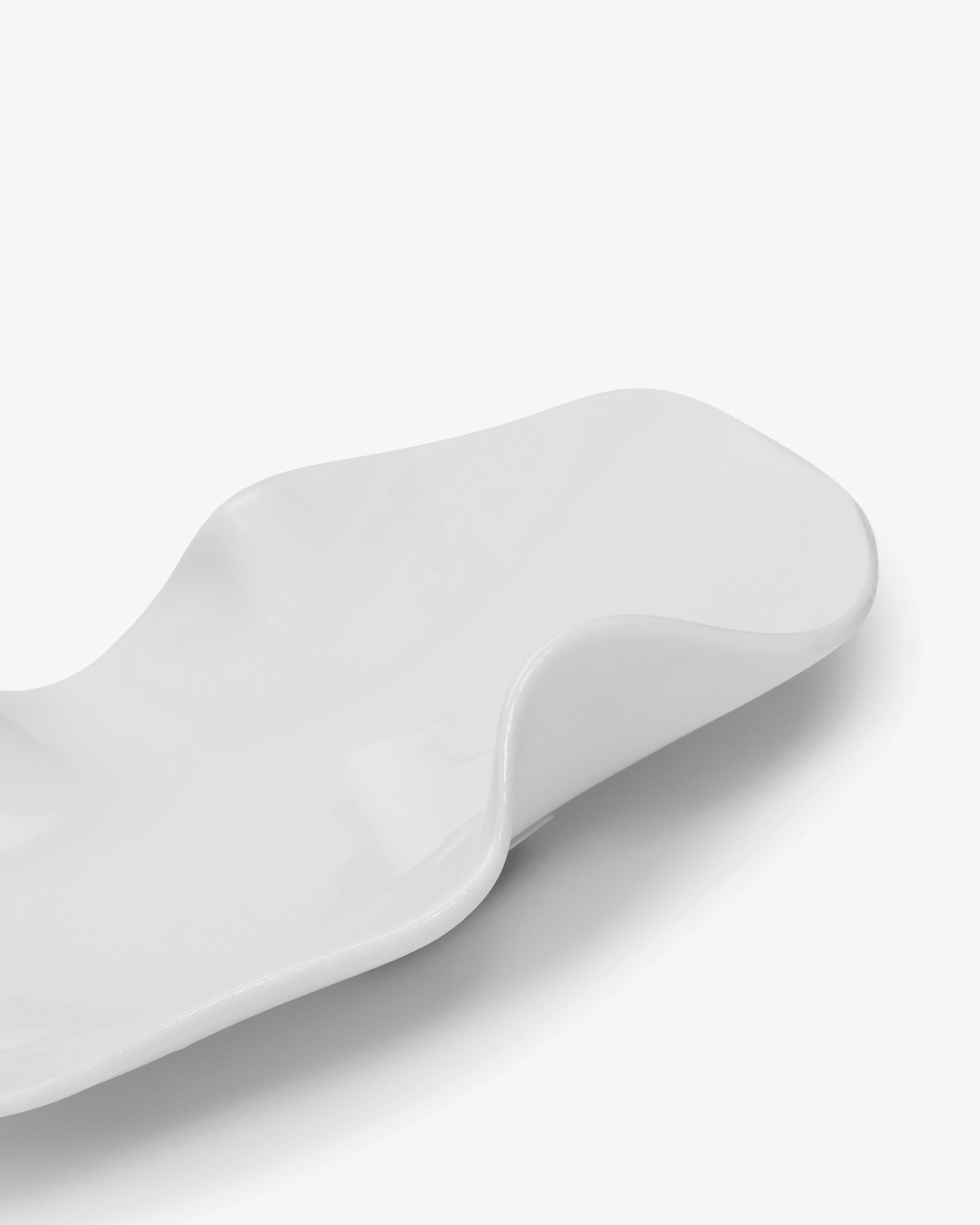 Bread plate Sara III round white Perfect Imperfection