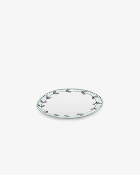 Breakfast plate Blossom milk Midnight Flowers